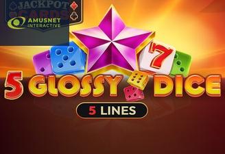 5 Glossy Dice